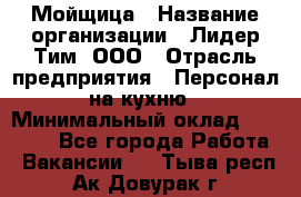 Мойщица › Название организации ­ Лидер Тим, ООО › Отрасль предприятия ­ Персонал на кухню › Минимальный оклад ­ 31 350 - Все города Работа » Вакансии   . Тыва респ.,Ак-Довурак г.